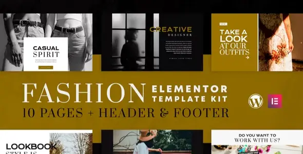 Fashion Spirit – WooCommerce Elementor Template Kit