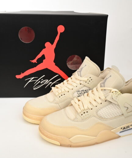 Air Jordan 4 Beige OW XP