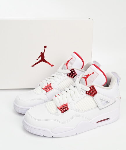 Air Jordan 4 White Red
