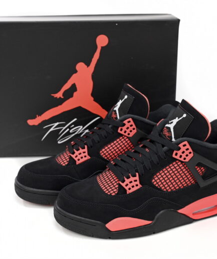 Air Jordan 4 Black Red Thunder