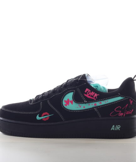 Air Force 1 Black & Aurora