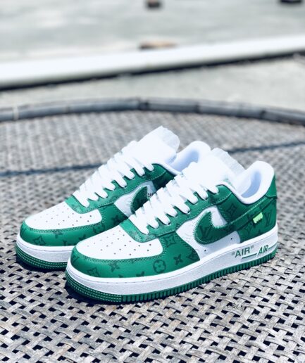 Air Force LV Green and White