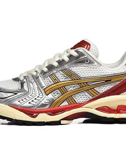 GEL-Kayano 14 Silver Red