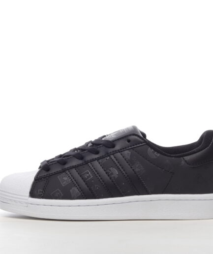 Adidas Superstar Monogram Logo - Black
